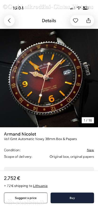 Armand Nicolet Tramelan - nuotraukos Nr. 18