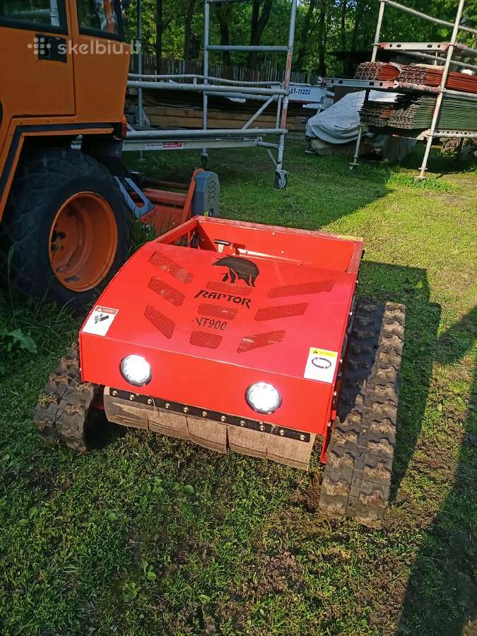 Žoliapjove aukštai žolei robotas - nuotraukos Nr. 6