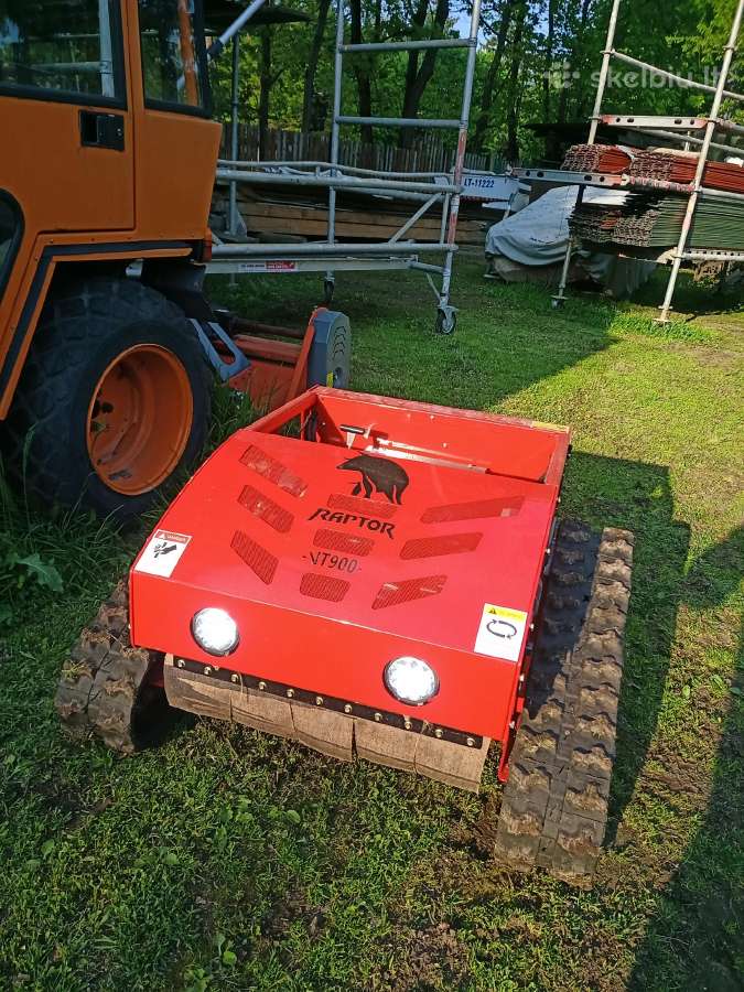 Žoliapjove aukštai žolei robotas - nuotraukos Nr. 7