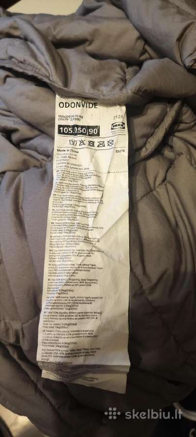 Sunkioji antklodė Ikea Odonvide, 10 kg