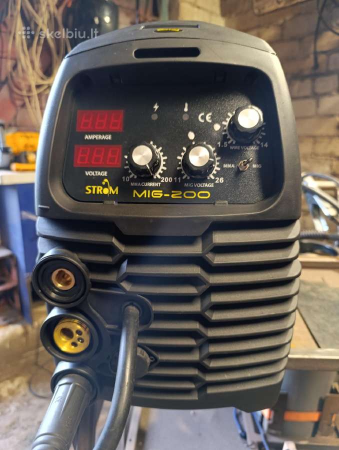 Strom Mig+mma 200a, 220v