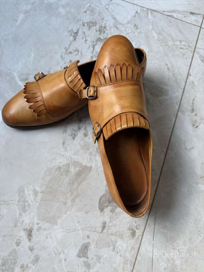 Scarosso klasikiniai vyriški batai (Monkai) 43-44d - nuotraukos Nr. 2