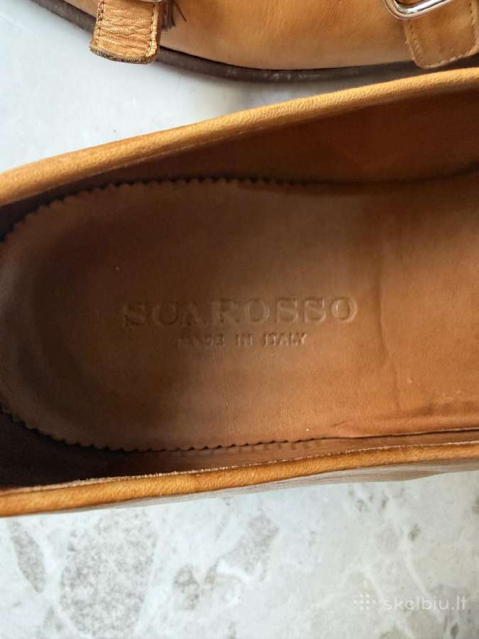 Scarosso klasikiniai vyriški batai (Monkai) 43-44d - nuotraukos Nr. 3