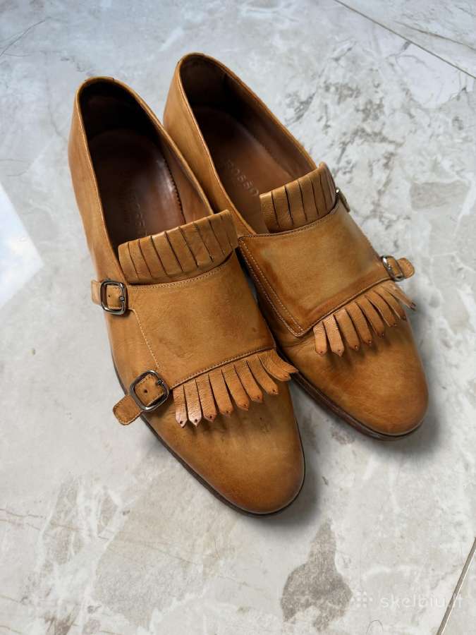 Scarosso klasikiniai vyriški batai (Monkai) 43-44d - nuotraukos Nr. 6