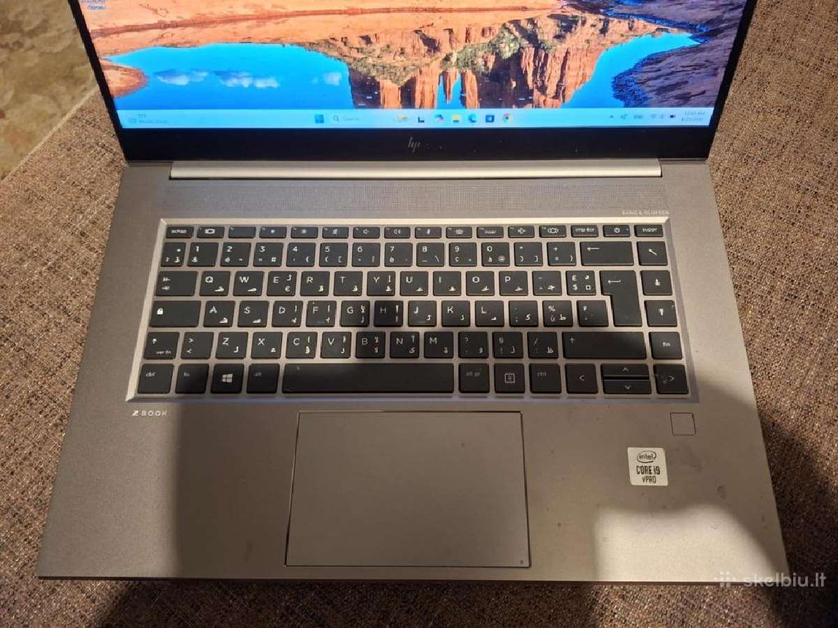 Hp Zbook G7 i9-10885h 32/1tb - nuotraukos Nr. 2