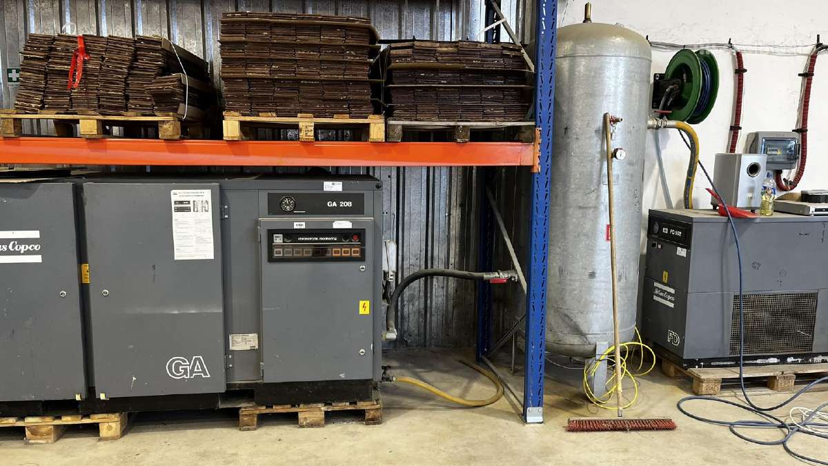 Pramoninis sraigtinis kompresorius Atlas Copco Ga