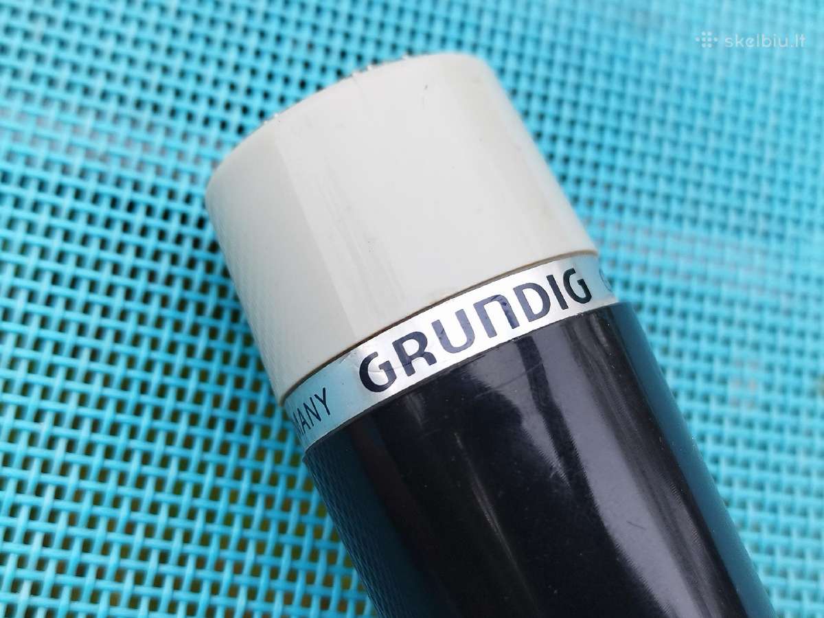 Grundig mikrofonas vokiškas dinaminis vintažinis - nuotraukos Nr. 2