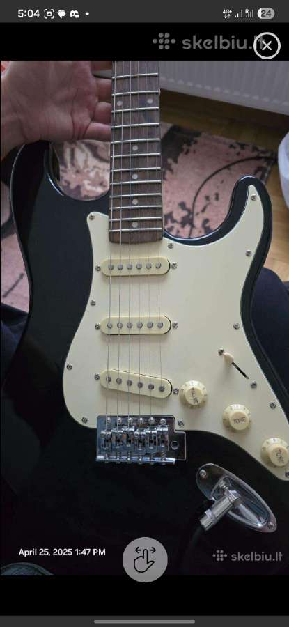 Elektrinė gitara Stratocaster / Electric Guitar - nuotraukos Nr. 2