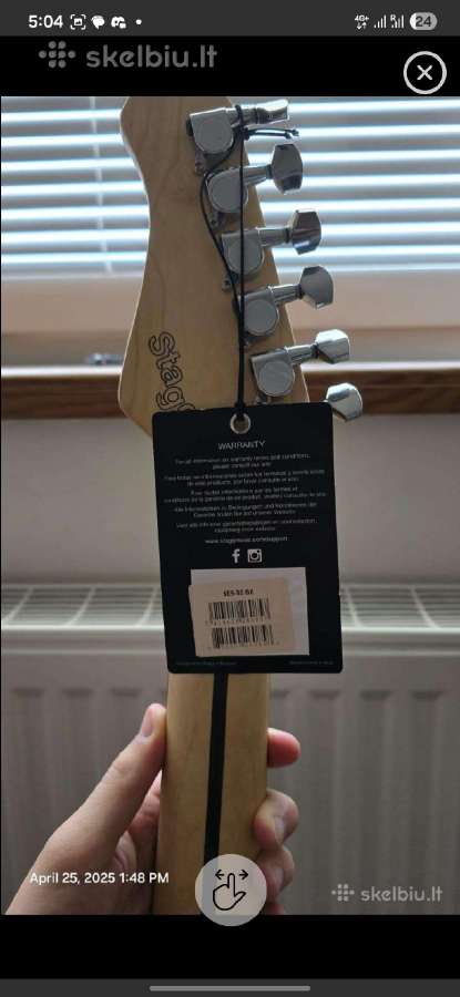 Elektrinė gitara Stratocaster / Electric Guitar - nuotraukos Nr. 3