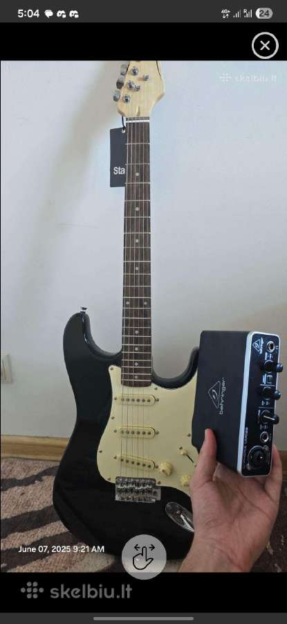 Elektrinė gitara Stratocaster / Electric Guitar - nuotraukos Nr. 5