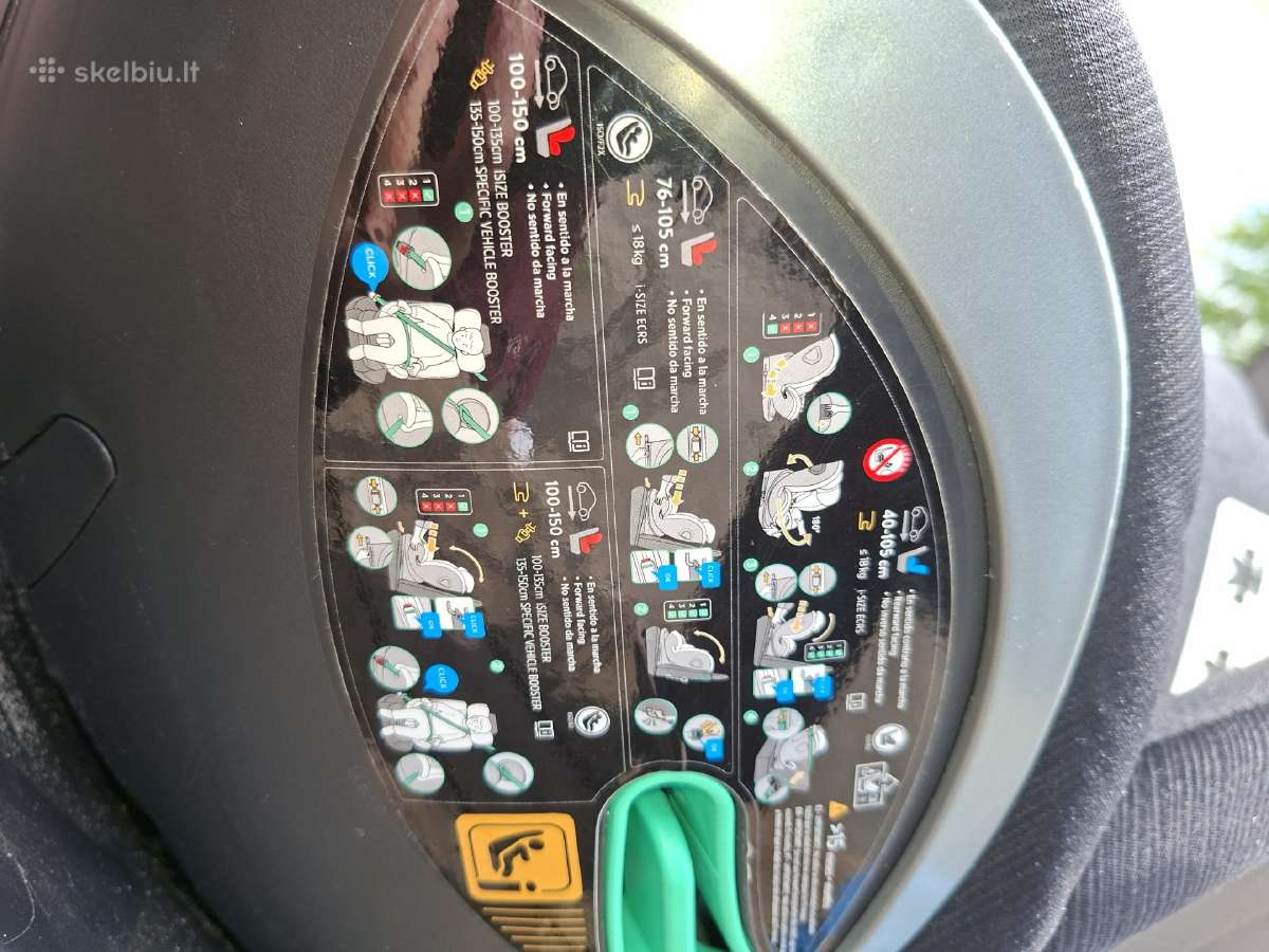 Auto kedutė baby auto xperta I-size 360laipsniu, - nuotraukos Nr. 2