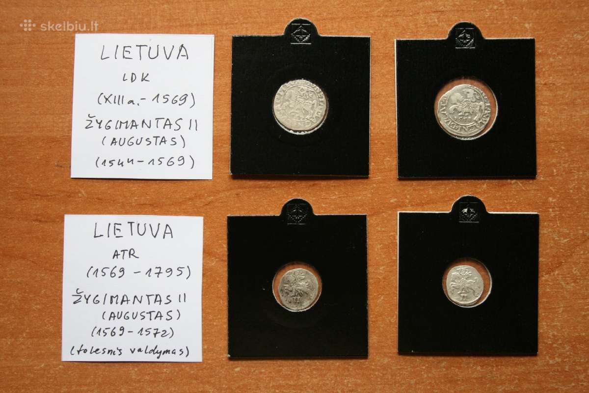 Lietuva. Žygimantas II (Augustas) (1544-1572) (Ag)