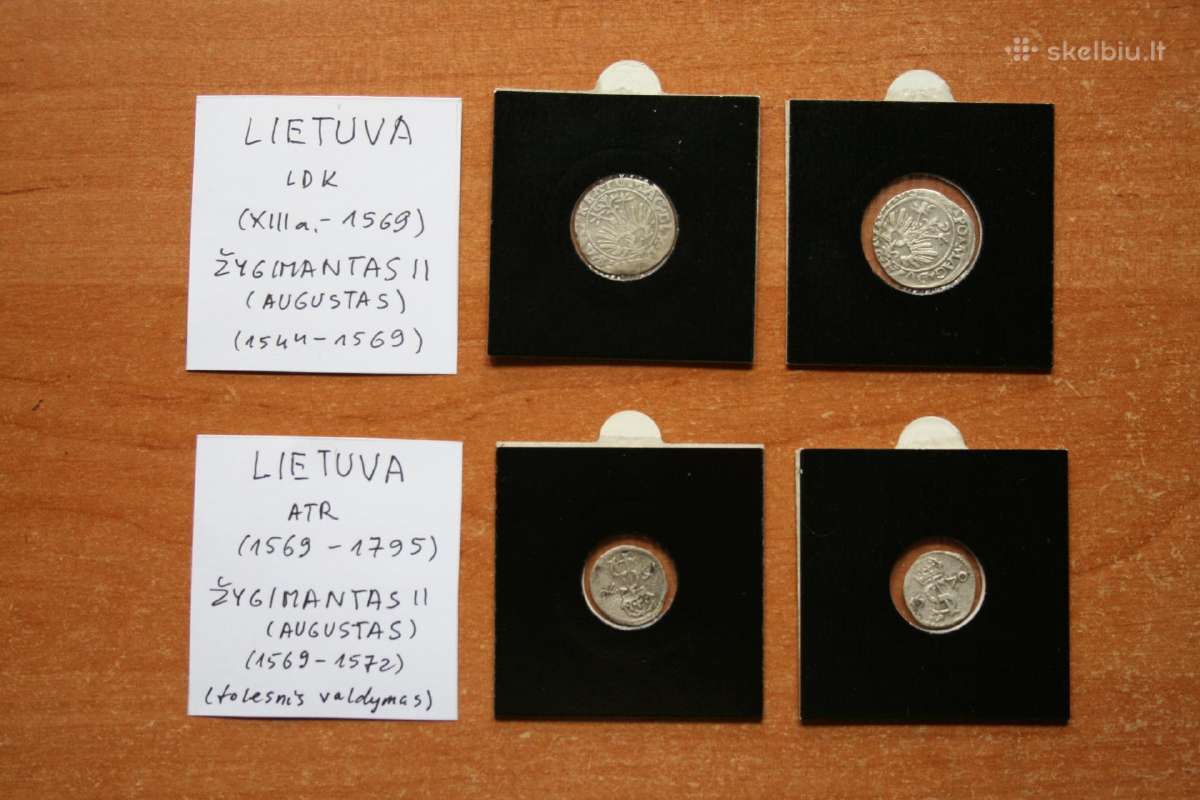 Lietuva. Žygimantas II (Augustas) (1544-1572) (Ag) - nuotraukos Nr. 2