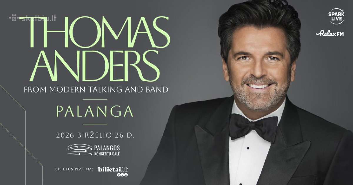 Thomas Anders from Modern Talking