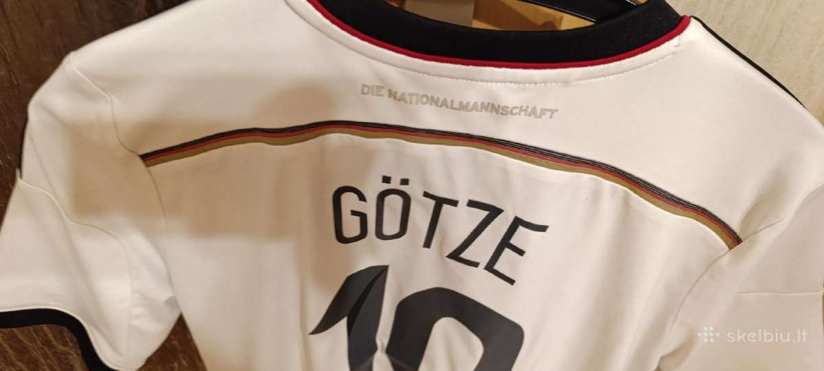 Adidas Vokietijos Gotze futbolo marškinėliai - nuotraukos Nr. 9