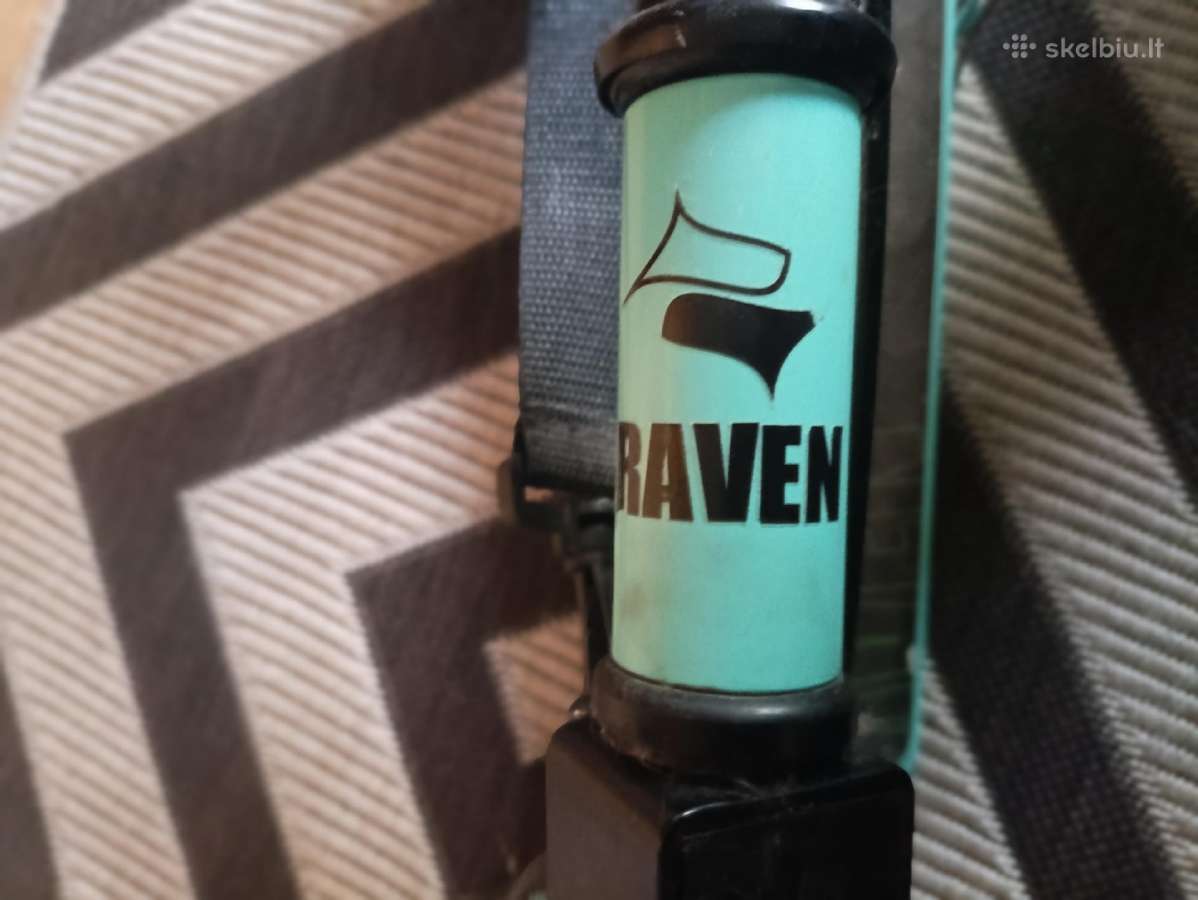 Geras Raven Paspirtukas Mazai Naudotas,su Dirzu - nuotraukos Nr. 13