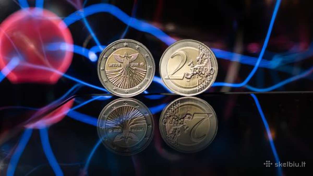 Lietuva, 2 eur moneta.energetinė nepriklausomybė. - nuotraukos Nr. 2