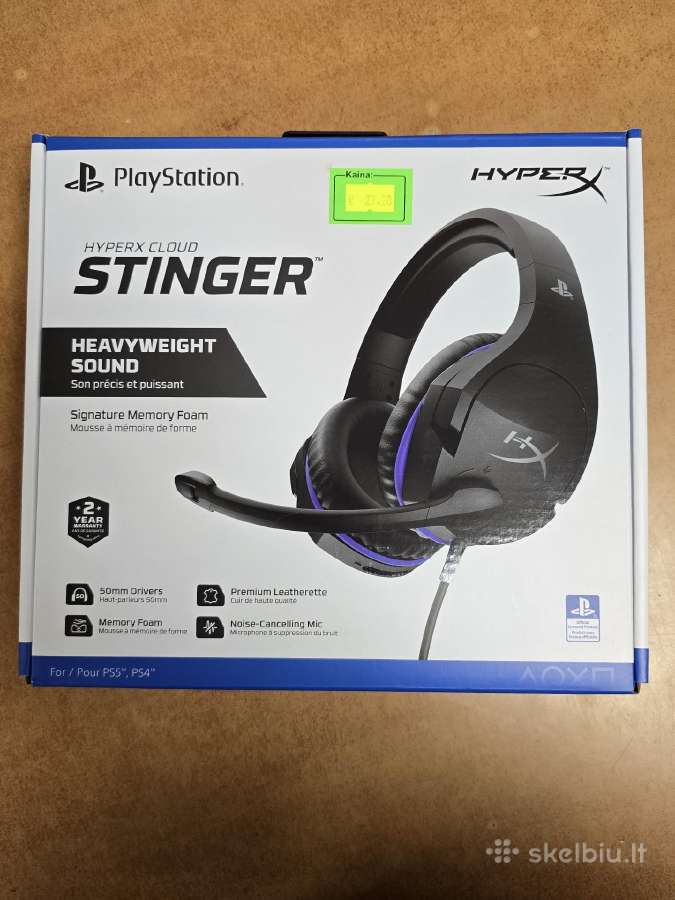 Hyperx Cloud Stinger Ps5 Black