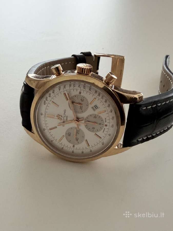 Auksinis laikrodis, Breitling Transocean - nuotraukos Nr. 12