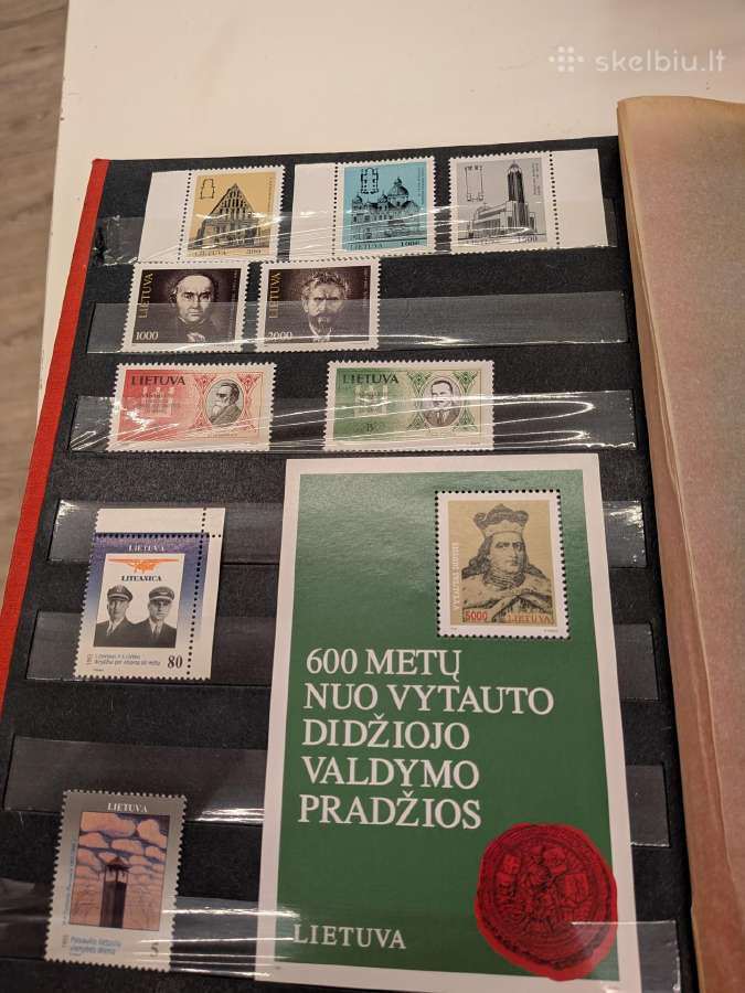 1990-1993 metų Lietuviški pašto ženklai (švarus) - nuotraukos Nr. 3