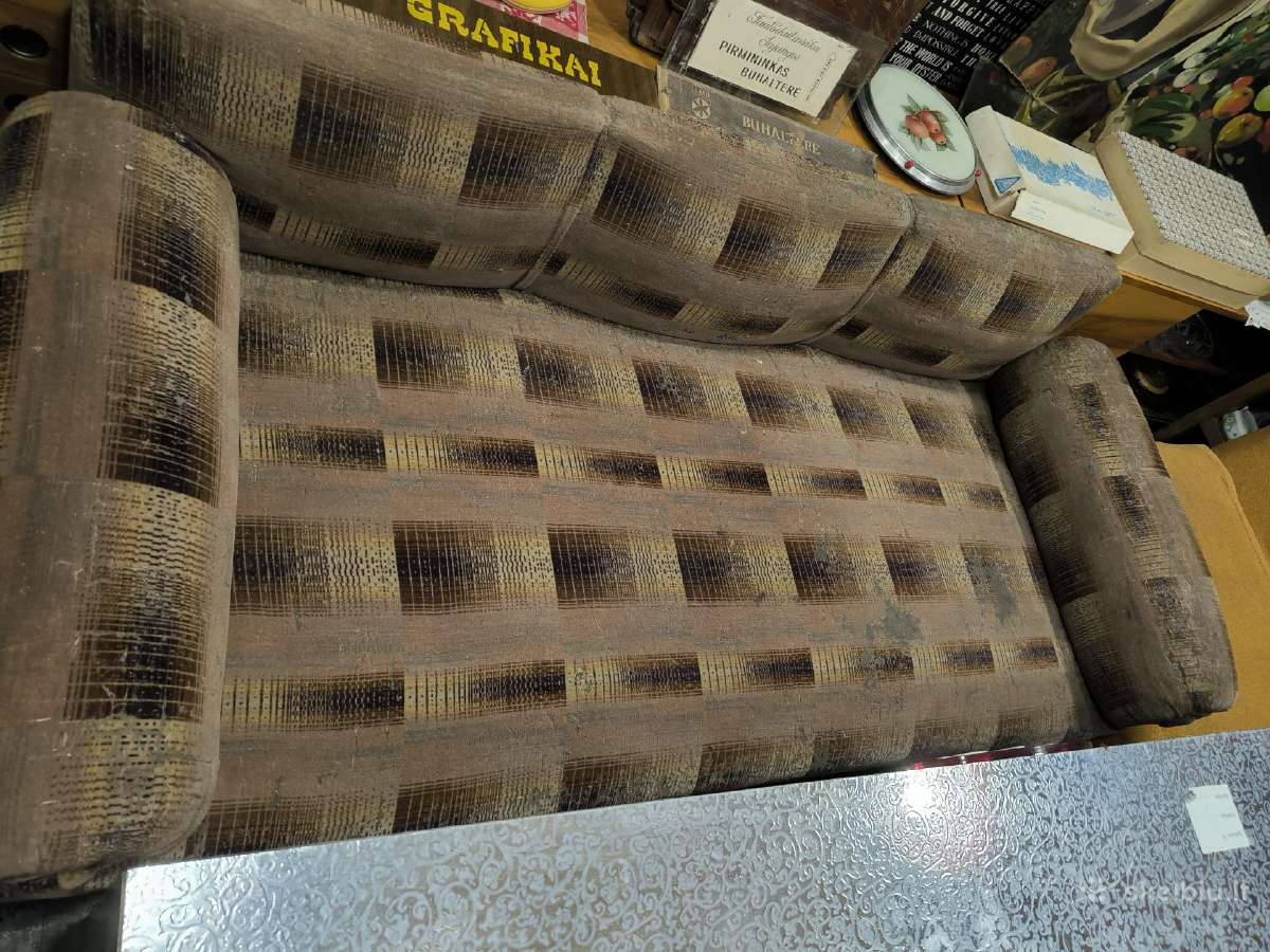 Sofa su foteliu komplektas