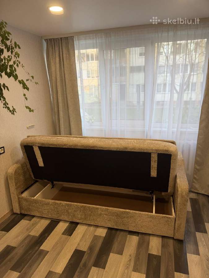 Lietuviška sofa-lova "Dn" su patalynės dėže - nuotraukos Nr. 4