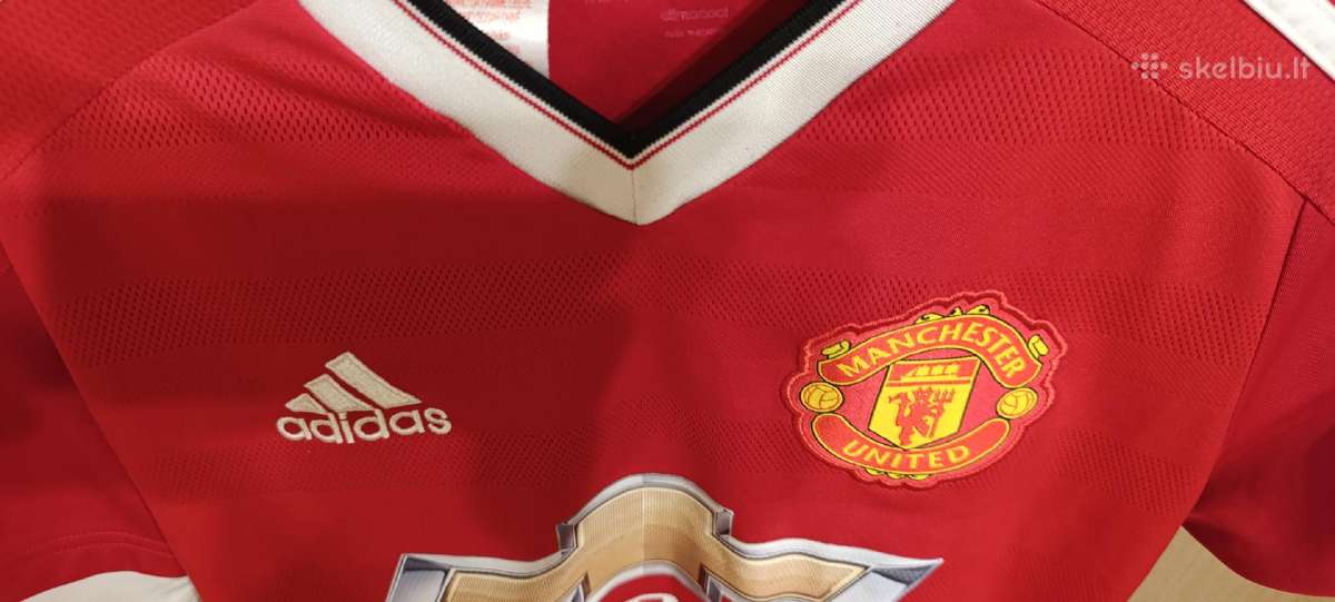 Adidas Manchester United futbolo marškinėliai - nuotraukos Nr. 4