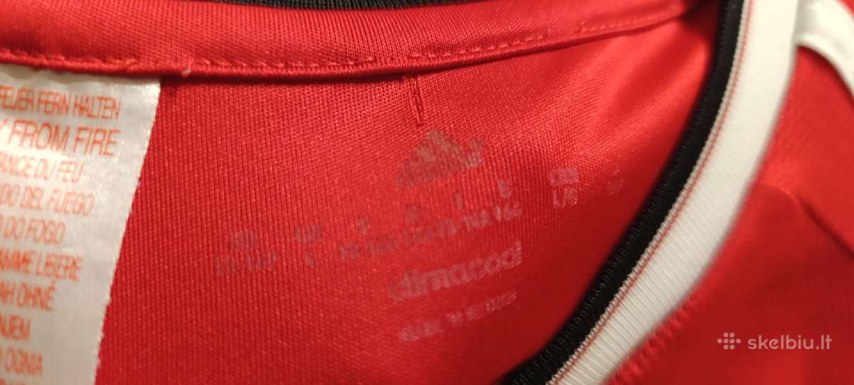 Adidas Manchester United futbolo marškinėliai - nuotraukos Nr. 7