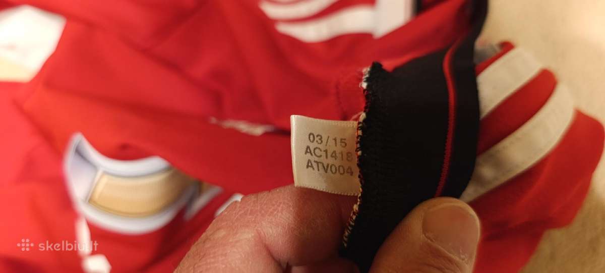 Adidas Manchester United futbolo marškinėliai - nuotraukos Nr. 10
