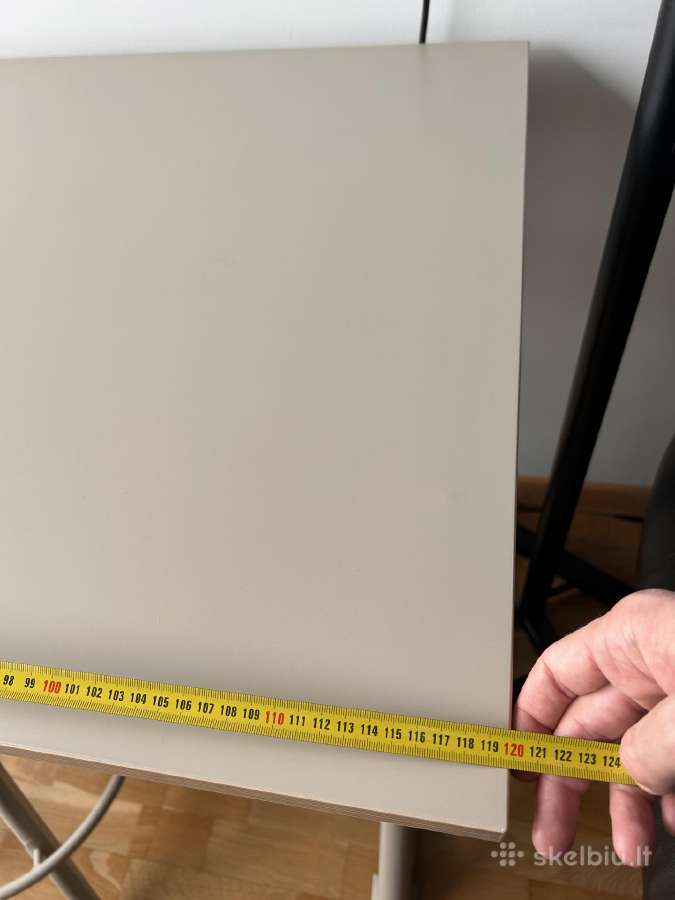 Ikea reguliuojamas stalas su kede 120x70 - nuotraukos Nr. 4