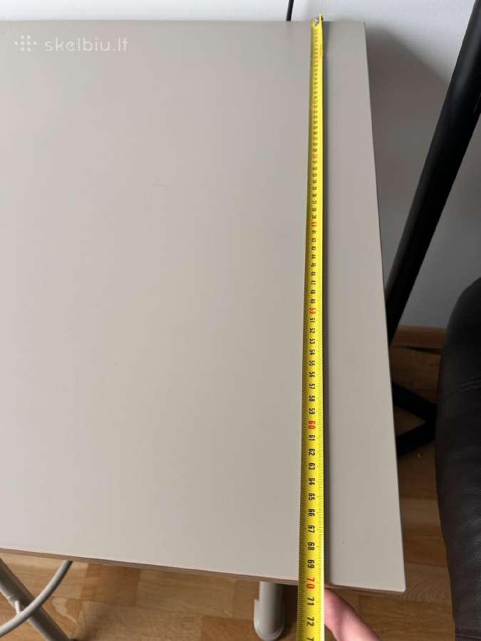 Ikea reguliuojamas stalas su kede 120x70 - nuotraukos Nr. 5