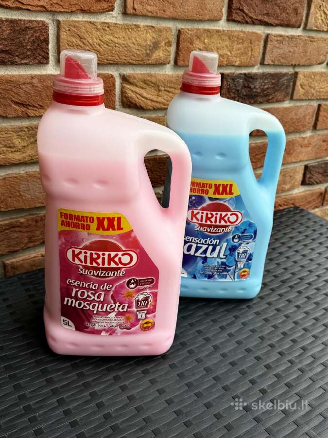 Kiriko skalbinių minkštikliai