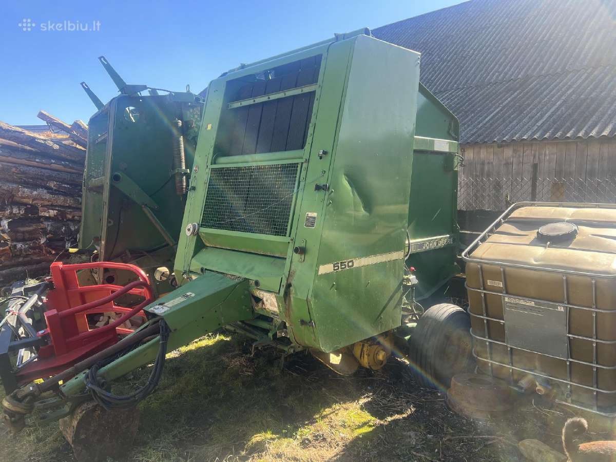 Ruloninis presas John Deere