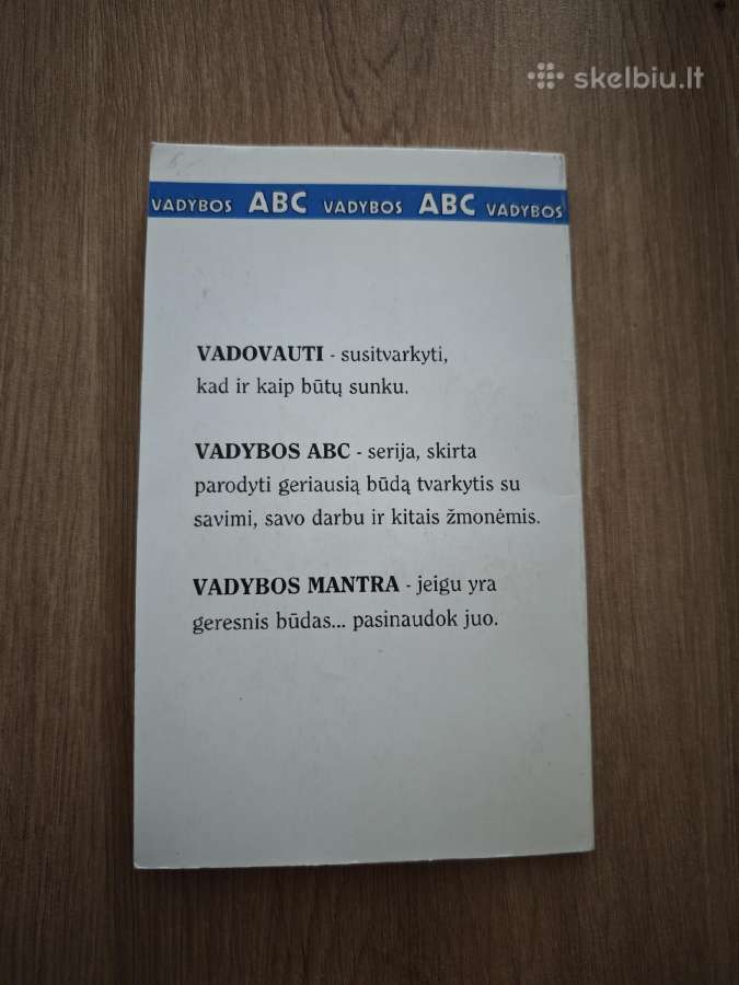 Vadybos Abc knyga - nuotraukos Nr. 2
