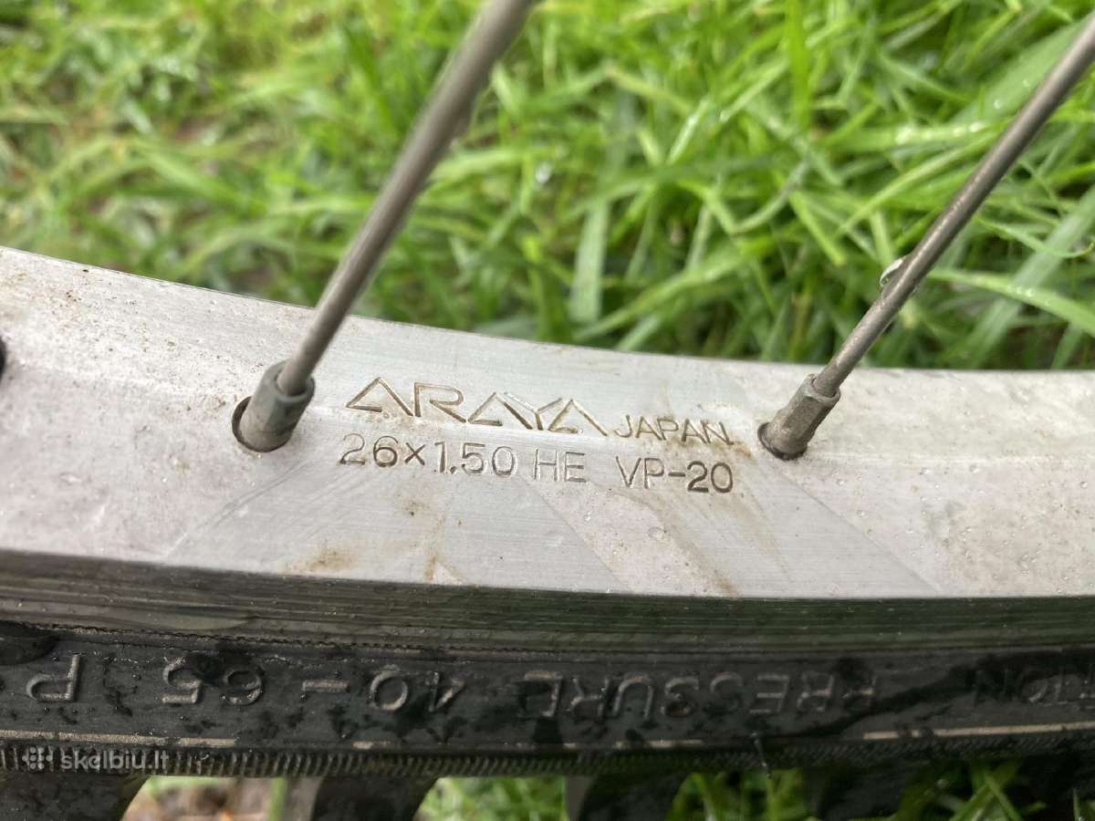 Aliuminis kalnų dviratis 26 colių ratai , Shimano - nuotraukos Nr. 2
