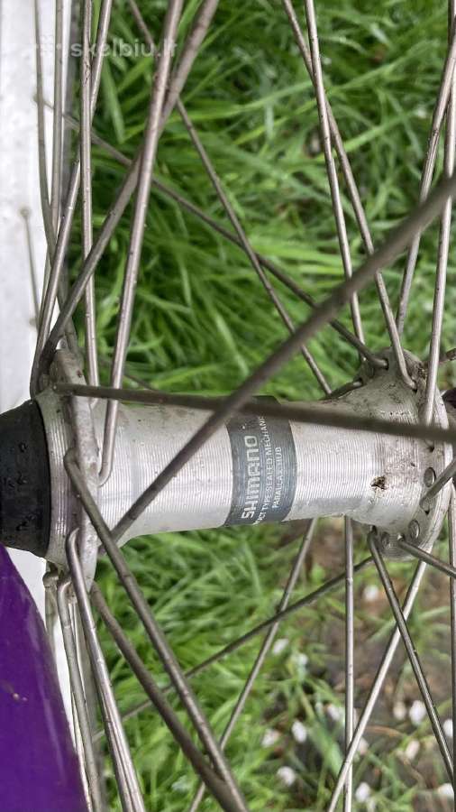 Aliuminis kalnų dviratis 26 colių ratai , Shimano - nuotraukos Nr. 11