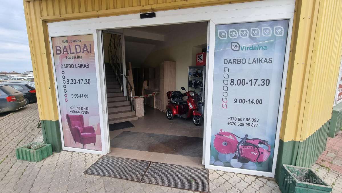 Išnuomojama Antrame Aukšte Parduotuvės Patalpa - nuotraukos Nr. 2