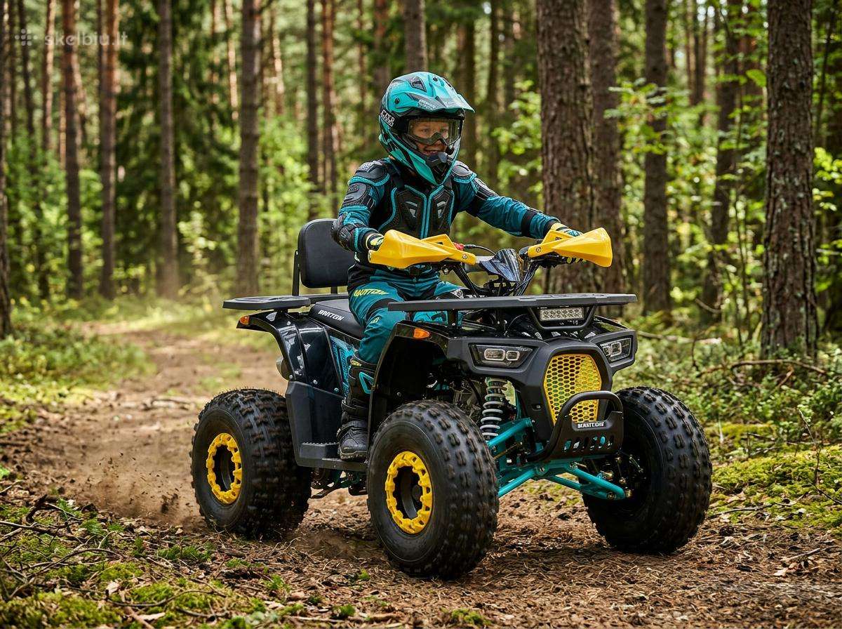 Benzininis keturratis Barton Raptor 125cc