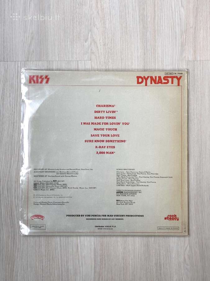 1979m. Lp Kiss, Dynasty Cb.71049 - nuotraukos Nr. 2