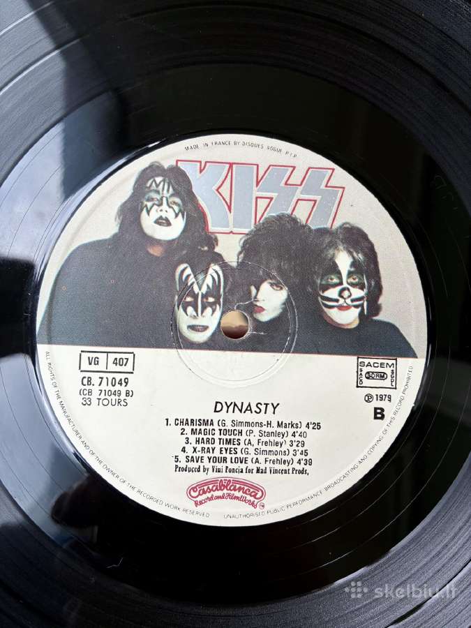 1979m. Lp Kiss, Dynasty Cb.71049 - nuotraukos Nr. 11