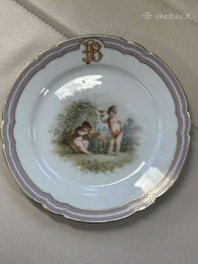 Leboeuf et Millet Et Cie (?) muziejinės k. lėkštes - nuotraukos Nr. 6