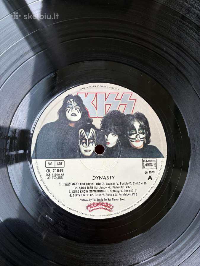 1979m. Lp Kiss, Dynasty Cb.71049 - nuotraukos Nr. 12