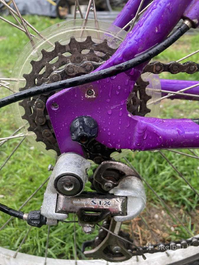 Aliuminis kalnų dviratis 26 colių ratai , Shimano - nuotraukos Nr. 4