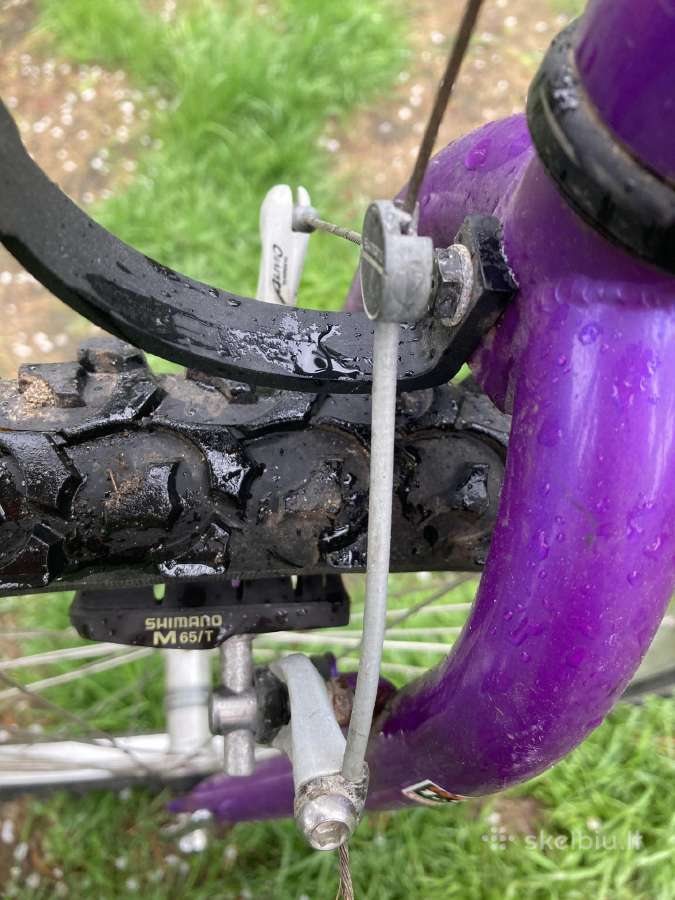 Aliuminis kalnų dviratis 26 colių ratai , Shimano - nuotraukos Nr. 10