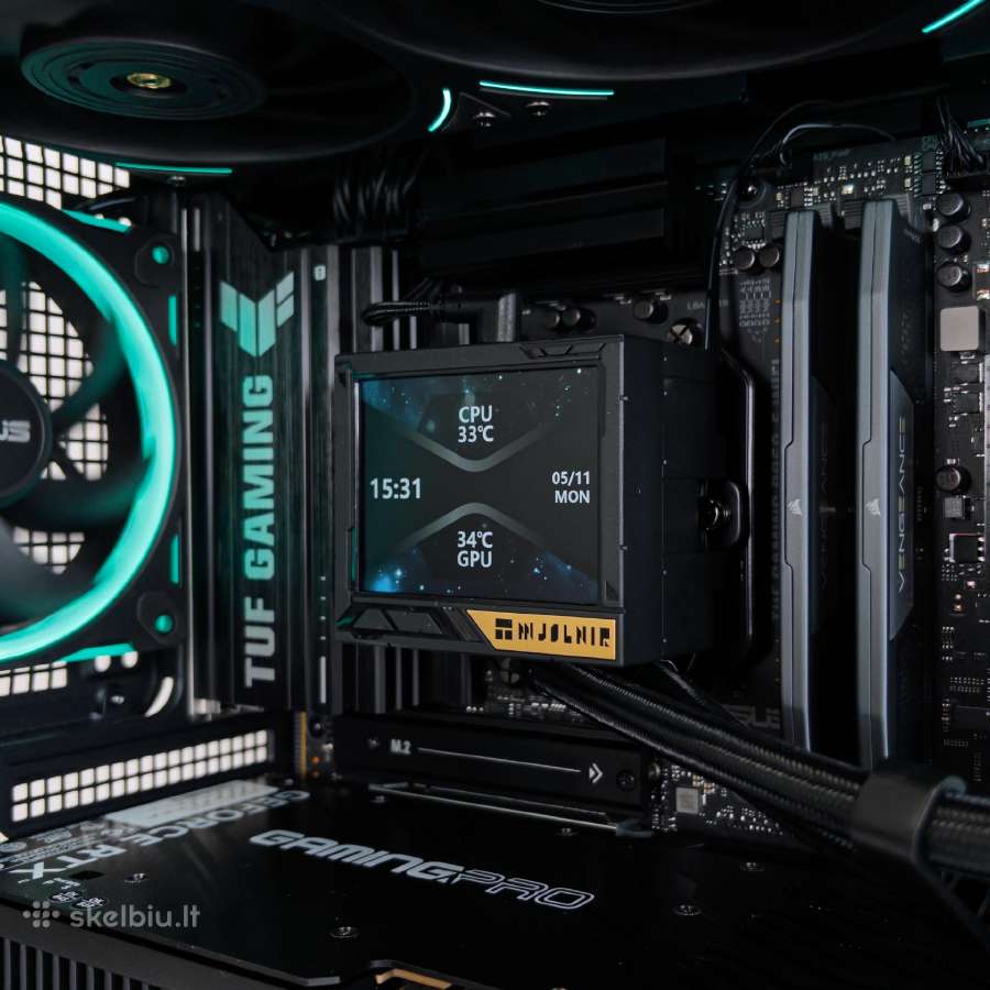 Ryzen 7 9800x3d B850 WiFi 64gb 2tb Rtx 5080 16gb - nuotraukos Nr. 3