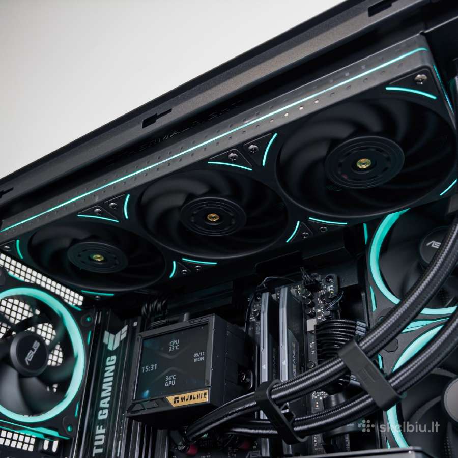 Ryzen 7 9800x3d B850 WiFi 64gb 2tb Rtx 5080 16gb - nuotraukos Nr. 5