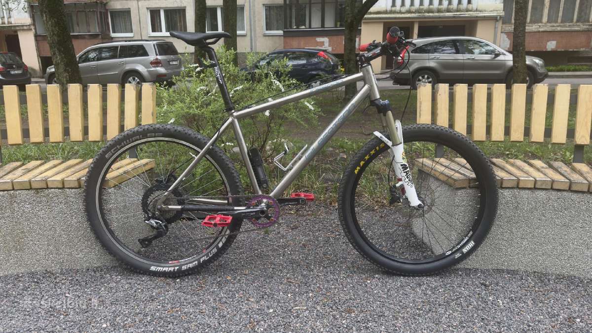 Titaninis MTB dviratis - nuotraukos Nr. 2