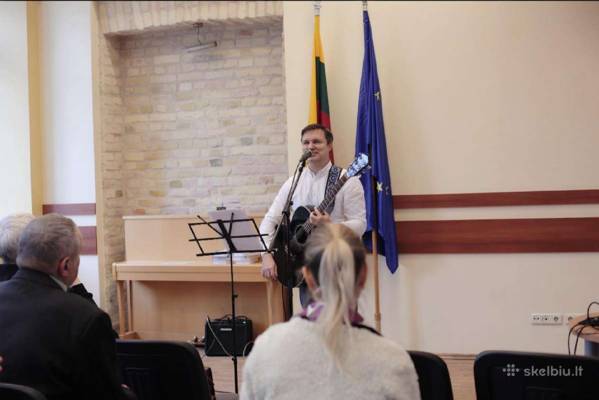 Vokalo ir gitaros pamokos, individualios