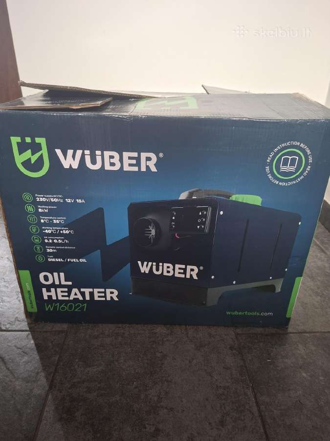 Dyzelinis oro šildytuvas Wuber, 8kw