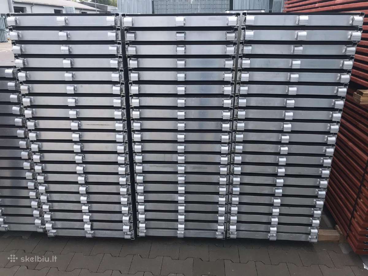 Baumann Aliuminio Fasadiniai Pastoliai 150 m² - nuotraukos Nr. 5